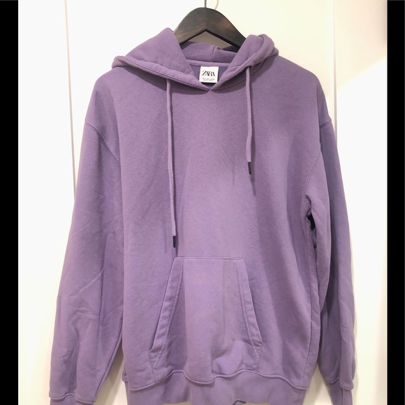 zara pink hoodie mens